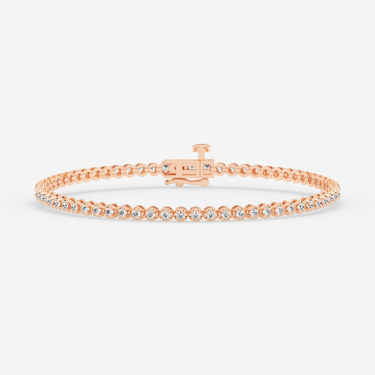 4-Prong Fancy Tennis Bracelet