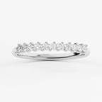 2-Prong Stackable Ring Wedding Band
