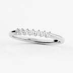 2-Prong Stackable Ring Wedding Band
