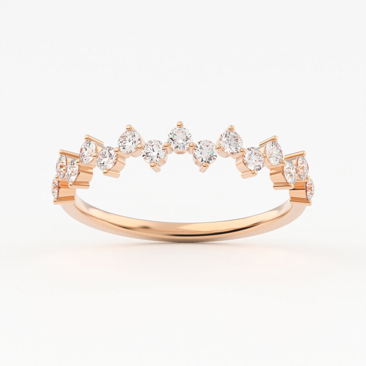 Stacking Lab Grown Diamond Ring