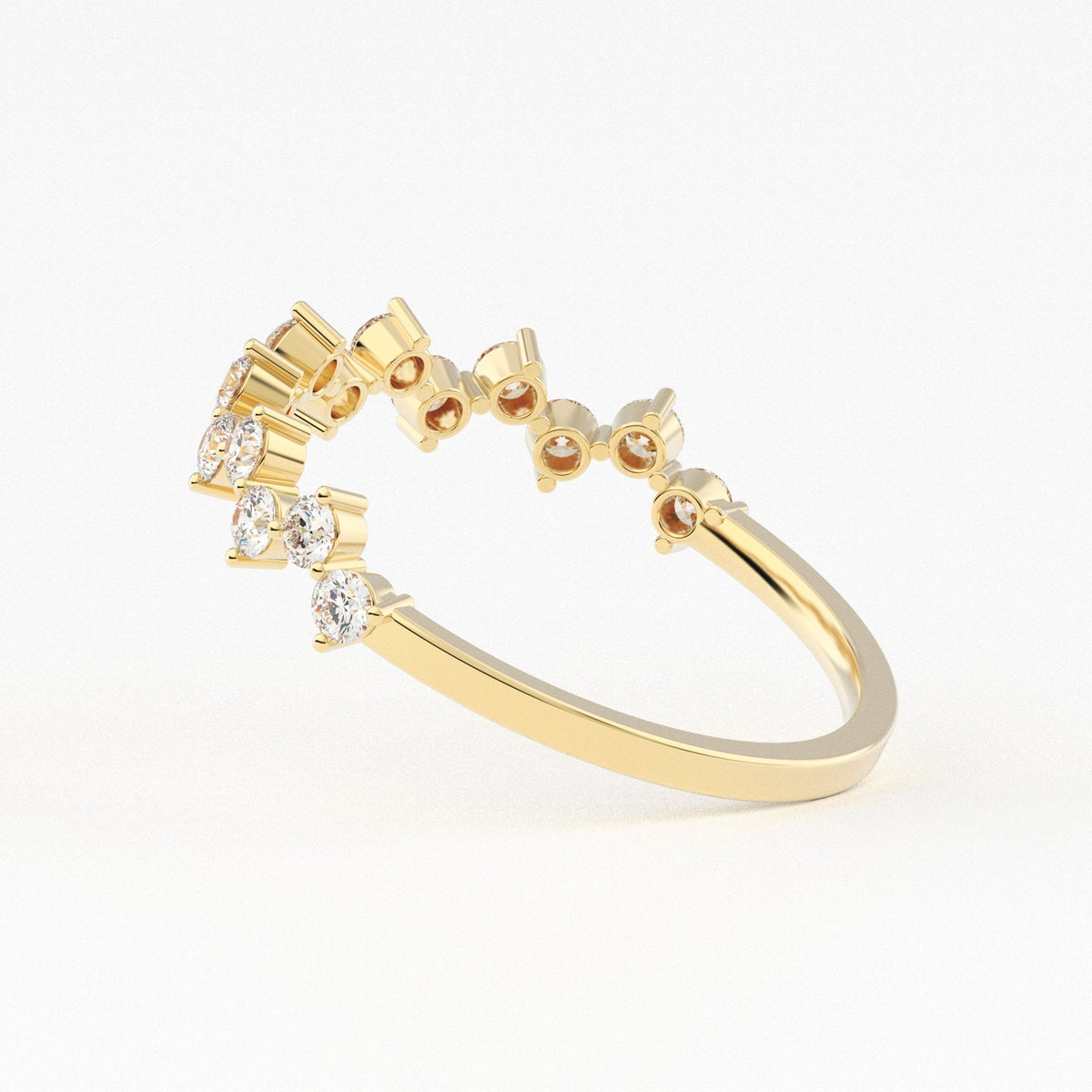 Stacking Lab Grown Diamond Ring