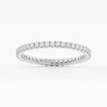 Classic Full Eternity wedding Lan Gorwn Diamond Band